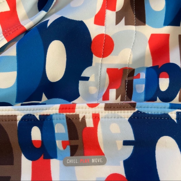 AERIE LONGLINE SPORTS BRA GRAPHIC - Picture 3 of 4